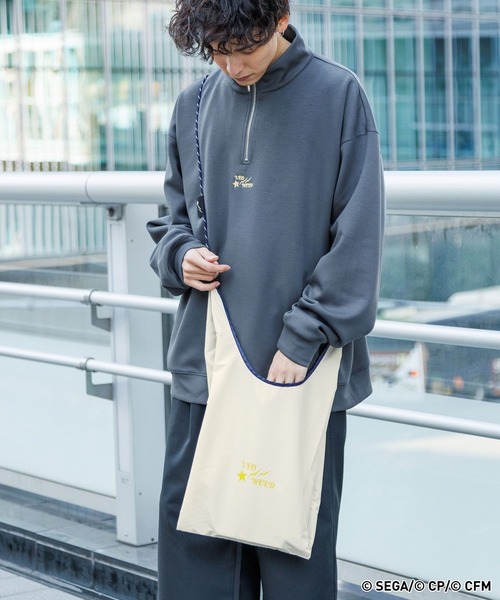 RAGEBLUE（レイジブルー）の「【プロジェクトセカイ×ZOZOTOWN】Leo/needコラボ ロゴプリントミニバッグ/エコバッグ（エコバッグ/サブバッグ・メンズ・ホワイト×レッド/ホワイト×グリーン/ホワイト×ブルー/ホワイト×イエロー/ホワイト×ピンク・FREE）」の15枚目の写真