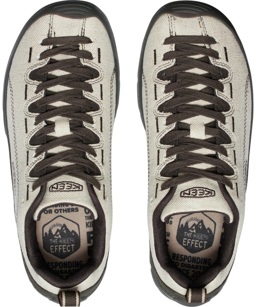 KEEN（キーン）の「JASPER CANVAS / ジャスパー キャンバス レディース スニーカー（スニーカー・レディース・ベージュ・23cm/25.5cm/22.5cm/23.5cm/25cm/24cm/24.5cm/26cm）」の9枚目の写真