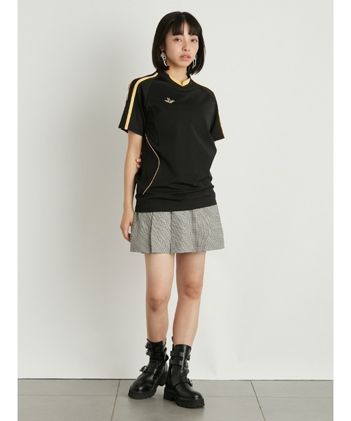 LILY BROWN（リリーブラウン）の「LILYフットボールTシャツ（T