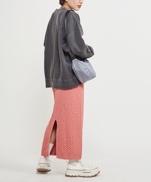 CONVERSE TOKYO(コンバーストウキョウ)の「POPCORN KNIT NARROW SKIRT(スカート・レディース・ブラック/ブルー/ピンク・FREE)」の11枚目の写真