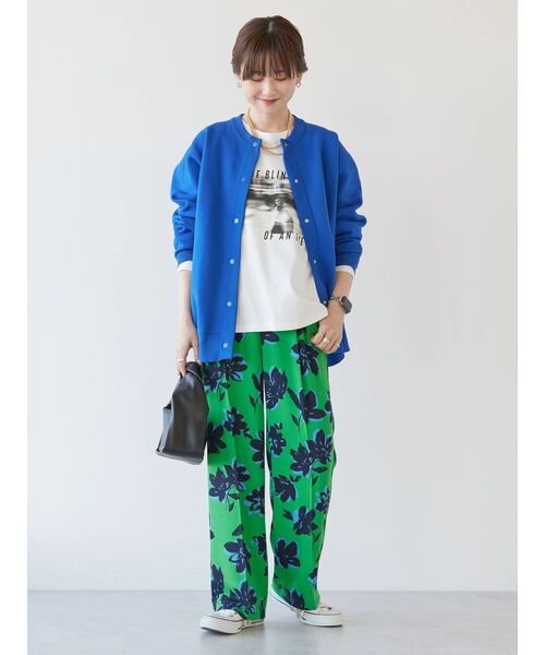 AMERICAN HOLIC（アメリカンホリック）の「美・美・美アソートプリントストレートパンツ（その他パンツ・レディース・ブラック/ネイビー/その他9/その他14・XS/S/L/M）」の10枚目の写真