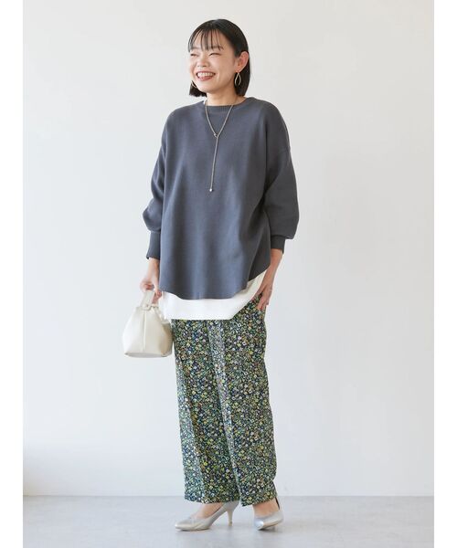 AMERICAN HOLIC（アメリカンホリック）の「美・美・美アソートプリントストレートパンツ（その他パンツ・レディース・ブラック/ネイビー/その他9/その他14・XS/S/L/M）」の7枚目の写真