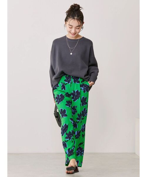 AMERICAN HOLIC（アメリカンホリック）の「美・美・美アソートプリントストレートパンツ（その他パンツ・レディース・ブラック/ネイビー/その他9/その他14・XS/S/L/M）」の8枚目の写真