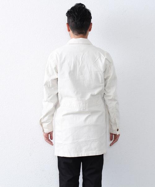 coen（コーエン）の「SMITH別注ダックショップコート（その他アウター・メンズ・オフホワイト・MEDIUM/X-LARGE/SMALL/LARGE）」の2枚目の写真