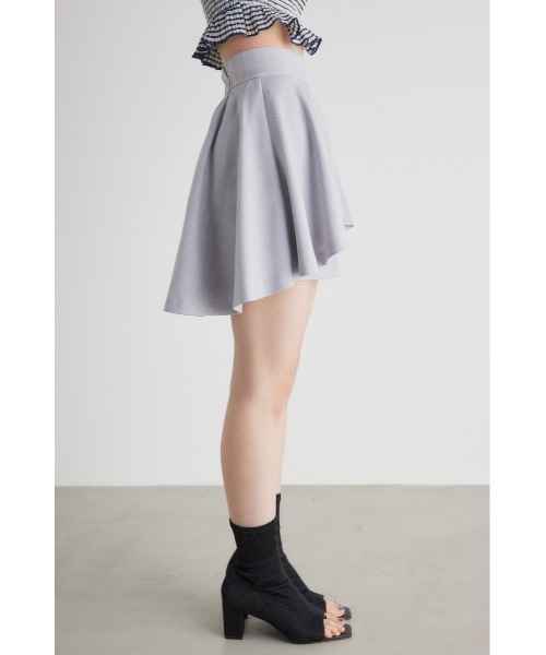 rienda フラップデニムスコートショートパンツ rienda（リエンダ）の「フラップデニムスコートショートパンツ