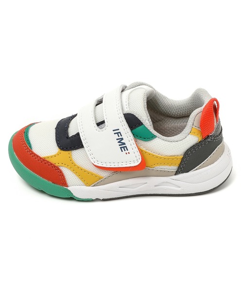 IFME（イフミー）の「KIDS｜IFME＋ コンビカラースニーカー[スタイリスト近澤一雅モデル]（スニーカー・キッズ・オレンジ/ベージュ/ブルー・15.5cm/16.0cm/16.5cm/17.0cm/17.5cm/18.0cm/18.5cm/19.0cm/15.0cm）」の20枚目の写真