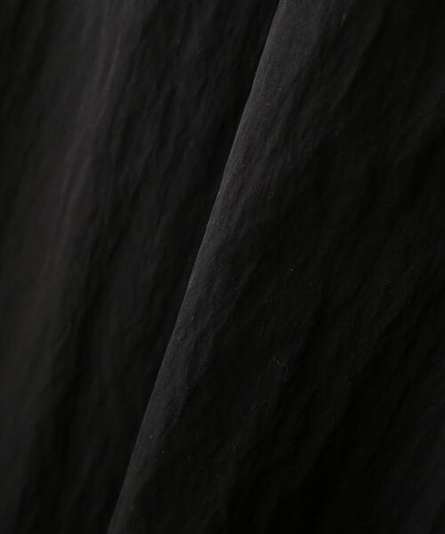 FREE'S MART（フリーズマート）の「◆ナイロンドロストシャーリングジャンスカ（ワンピース・レディース・ブラック/ホワイト・SMALL/MEDIUM）」の14枚目の写真