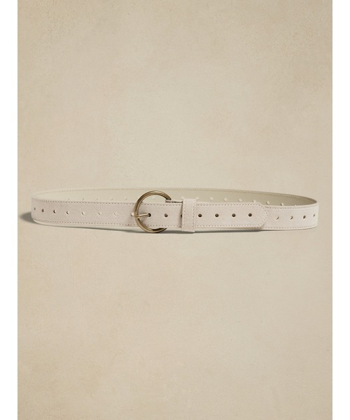 BANANA REPUBLIC FACTORY STOREスエード ラウンドバックルベルト