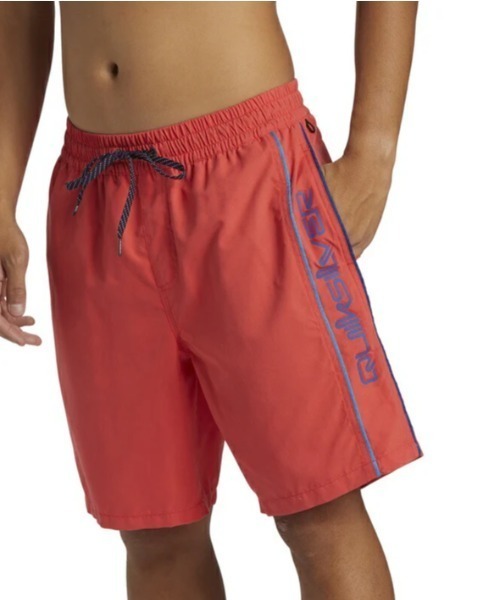 Quiksilver（クイックシルバー）の「EVERYDAY VERT VOLLEY/クイックシルバーウエストゴムサーフトランクス・ボードショーツ(水着)（水着・メンズ・ブラック/バーガンディー/イエロー/ネイビー/グリーン・LARGE/MEDIUM/X-LARGE/SMALL）」の5枚目の写真