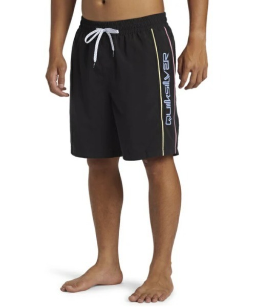 Quiksilver（クイックシルバー）の「EVERYDAY VERT VOLLEY/クイックシルバーウエストゴムサーフトランクス・ボードショーツ(水着)（水着・メンズ・ブラック/バーガンディー/イエロー/ネイビー/グリーン・LARGE/MEDIUM/X-LARGE/SMALL）」の7枚目の写真