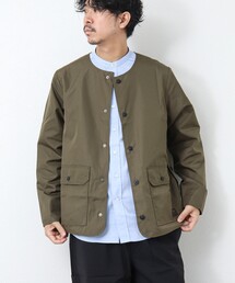 TAION | 【TAION/タイオン】NON DOWN MILITARY CN CD クルーネックカーディガン(シャツ/ブラウス)