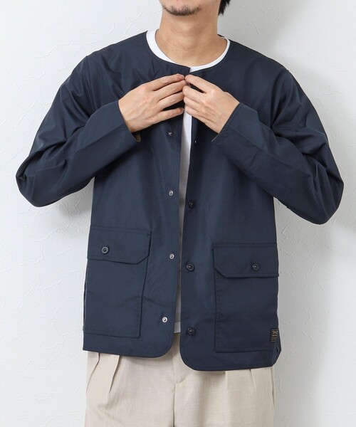 TAION（タイオン）の「【TAION/タイオン】NON DOWN MILITARY CN CD クルーネックカーディガン（シャツ/ブラウス・メンズ・ブラック/ネイビー/オリーブ・M/L）」の15枚目の写真