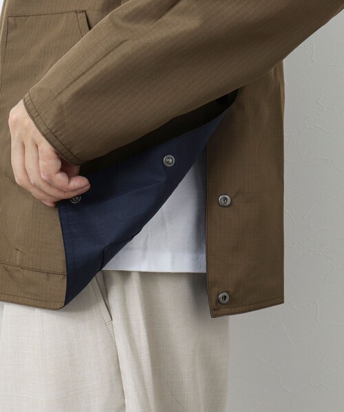 TAION（タイオン）の「【TAION/タイオン】NON DOWN MILITARY CN CD クルーネックカーディガン（シャツ/ブラウス・メンズ・ブラック/ネイビー/オリーブ・M/L）」の9枚目の写真