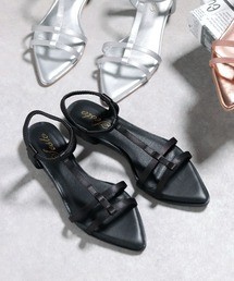 SESTO（セスト）の「アンクルゴムフィットサテンイージーサンダル（サンダル）」