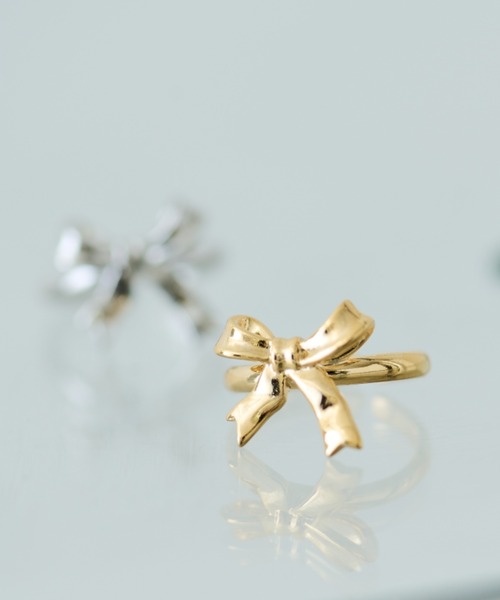 Aunt Marie's(アントマリーズ)の「リボンモチーフリング(リング・レディース・ゴールド/シルバー・FREE)」の5枚目の写真