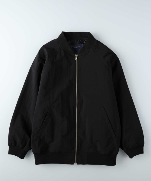 HONEYSUCKLE ROSE(ハニーサックルローズ)の「【HONEYSUCKLE ROSE】撥水MA-1(MA-1・レディース・オフホワイト/ブラック・M/L/XL)」の12枚目の写真