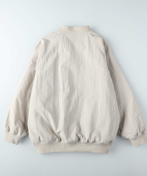 HONEYSUCKLE ROSE(ハニーサックルローズ)の「【HONEYSUCKLE ROSE】撥水MA-1(MA-1・レディース・オフホワイト/ブラック・M/L/XL)」の13枚目の写真