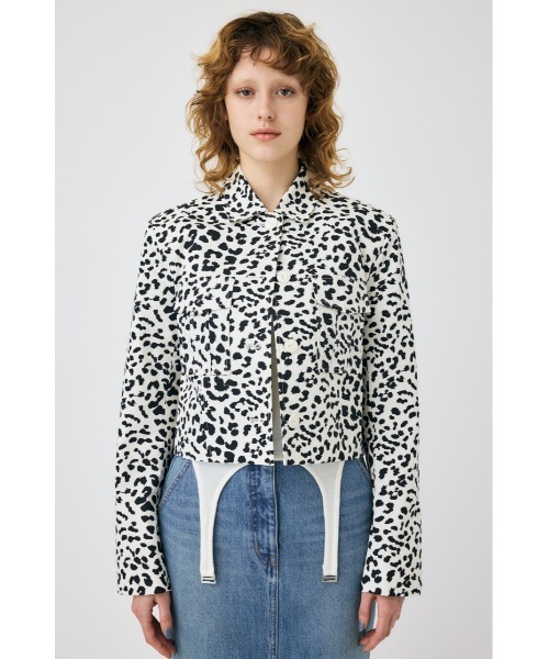 MOUSSY(マウジー)の「MILITARY SHORT ジャケット(ミリタリージャケット・レディース・ホワイト系その他/ベージュ/ブラック/オフホワイト・1/2)」の5枚目の写真