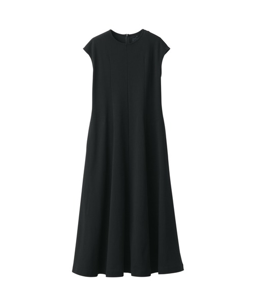 無印良品（ムジルシリョウヒン）の「婦人　汗じみしにくいノースリーブワンピース（ワンピース・レディース・バーガンディー/ブラック・XL/L/M/S）」の10枚目の写真