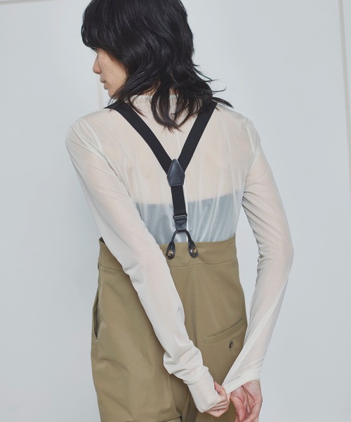 【セール】【InRed掲載商品】ロングスリーブシアートップス(Tシャツ/カットソー)|TENTO(テント) 【セール】【InRed掲載商品】ロングスリーブシアートップス(Tシャツ/カットソー)|TENTO(テント)