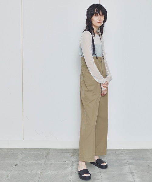 【セール】【InRed掲載商品】ロングスリーブシアートップス(Tシャツ/カットソー)|TENTO(テント) 【セール】【InRed掲載商品】ロングスリーブシアートップス(Tシャツ/カットソー)|TENTO(テント)