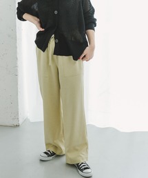 ITEMS URBANRESEARCH | リネンライクイージーワイドパンツ(その他パンツ)