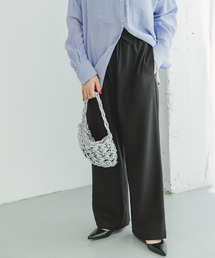 ITEMS URBANRESEARCH | リネンライクイージーワイドパンツ(その他パンツ)