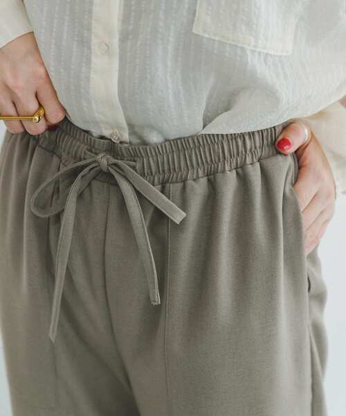 ITEMS URBANRESEARCH（アイテムズ アーバンリサーチ）の「リネンライクイージーワイドパンツ（その他パンツ・レディース・イエロー/ブラック/モカ・FREE）」の16枚目の写真