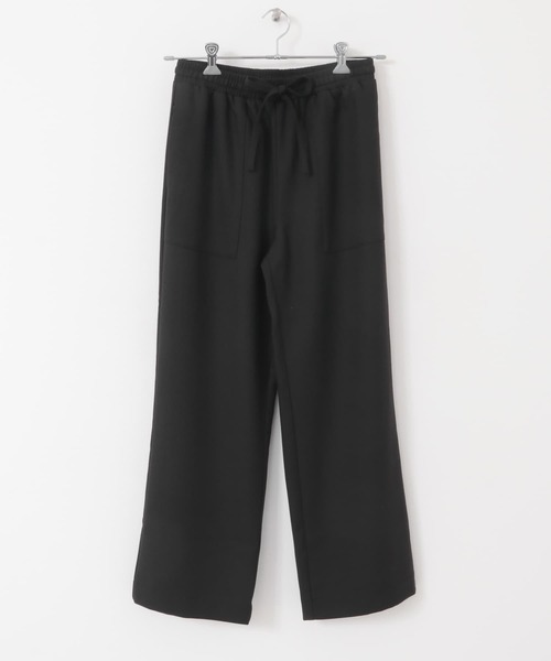 ITEMS URBANRESEARCH（アイテムズ アーバンリサーチ）の「リネンライクイージーワイドパンツ（その他パンツ・レディース・イエロー/ブラック/モカ・FREE）」の21枚目の写真