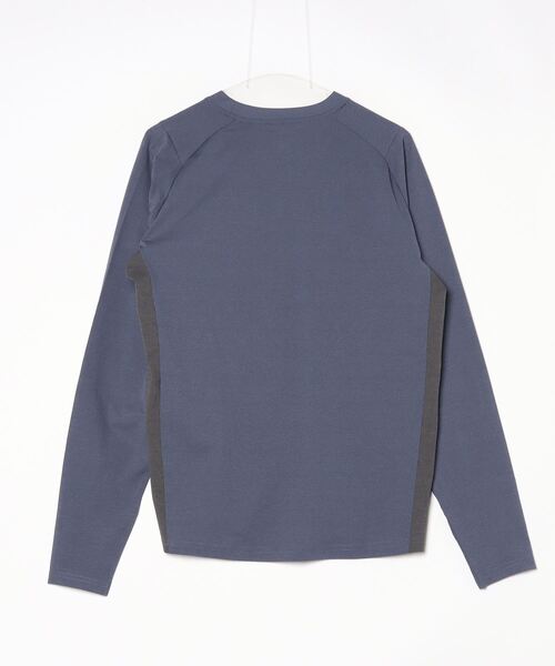 CONVERSE(コンバース)の「コンバース CS DRY LS TEE_(Tシャツ/カットソー・メンズ・ネイビー/ライトグレー/ブラック・LL/L/M)」の4枚目の写真