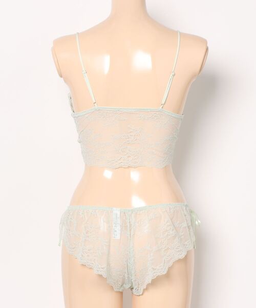 gelato pique（ジェラートピケ）の「総レースブラ＆ショーツセット