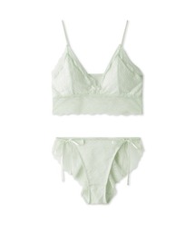 gelato pique | 総レースブラ＆ショーツセット(ブラ&ショーツ)