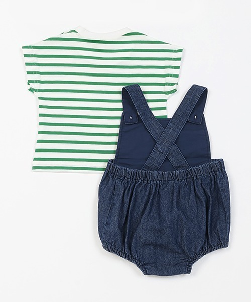 petit main（プティマイン）の「サロペットセットアップ（サロペット/オーバーオール・キッズ・ブルー/イエロー/グリーン・70cm/80ｃｍ）」の13枚目の写真