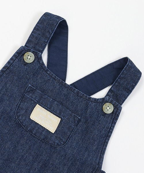 petit main（プティマイン）の「サロペットセットアップ（サロペット/オーバーオール・キッズ・ブルー/イエロー/グリーン・70cm/80ｃｍ）」の14枚目の写真