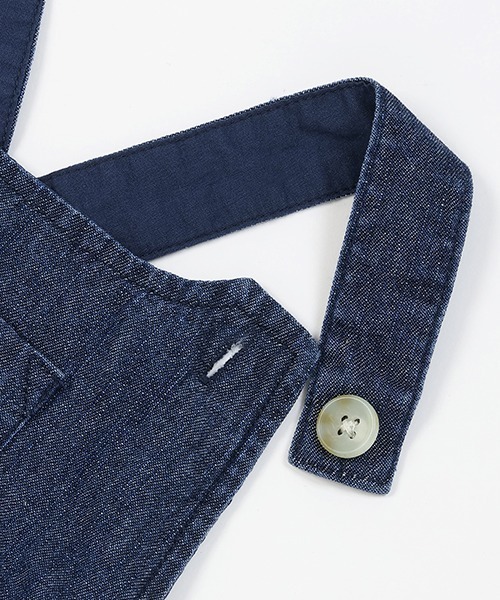 petit main（プティマイン）の「サロペットセットアップ（サロペット/オーバーオール・キッズ・ブルー/イエロー/グリーン・70cm/80ｃｍ）」の15枚目の写真