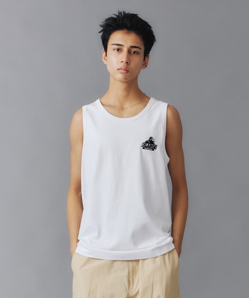 XLARGE（エクストララージ）の「SLANTED OG TANK TOP（タンクトップ・メンズ・ブラック/ホワイト・XL/L/M）」の3枚目の写真