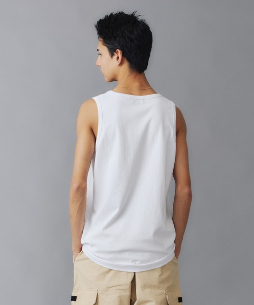 XLARGE（エクストララージ）の「SLANTED OG TANK TOP（タンクトップ・メンズ・ブラック/ホワイト・XL/L/M）」の5枚目の写真