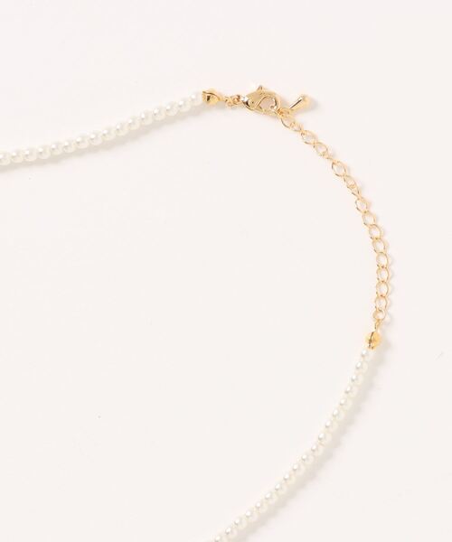 flower（フラワー）の「シェリーリボンネックレス（ネックレス・レディース・ホワイト・FREE）」の16枚目の写真