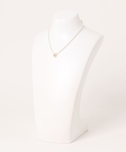 flower（フラワー）の「シェリーリボンネックレス（ネックレス・レディース・ホワイト・FREE）」の17枚目の写真