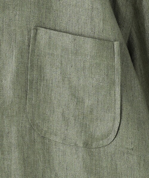 Maria Santangelo（マリアサンタンジェロ）の「【別注】＜MARIA SANTANGELO＞ オープンカラー シャツジャケット（その他アウター・メンズ・オリーブ/ネイビー・S/M/L）」の15枚目の写真