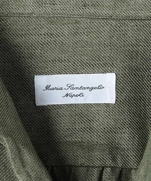 Maria Santangelo（マリアサンタンジェロ）の「【別注】＜MARIA SANTANGELO＞ オープンカラー シャツジャケット（その他アウター・メンズ・オリーブ/ネイビー・S/M/L）」の21枚目の写真