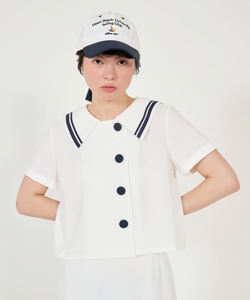 驚きの価格 セーラー ブラウス TINA：JOJUN（シャツ/ブラウス）｜TINA トップス