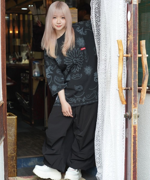 完売品　美品　限定コラボ　GA×GALFY-バンダナわんわんシャツ 完売品 美品 限定コラボ GA×GALFY-バンダナわんわんシャツ