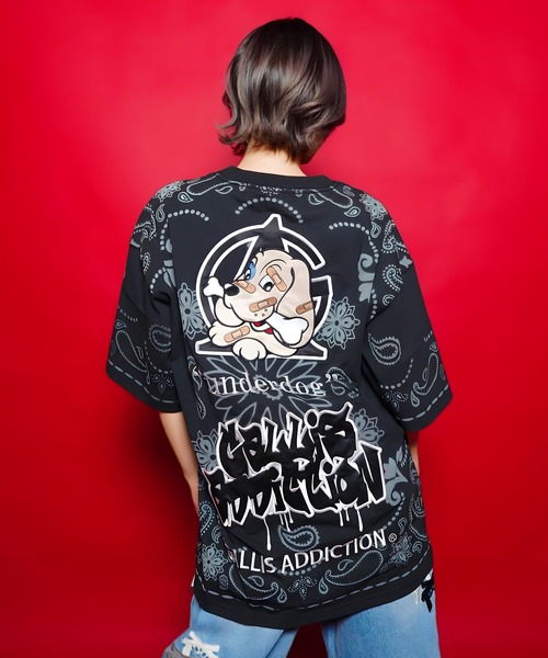 GA×GALFY-バンダナわんわんTee（Tシャツ/カットソー）｜GALFY