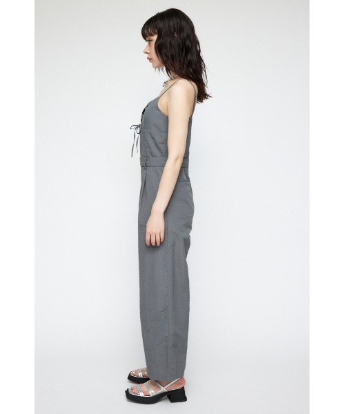 【セール】LACE UP NYLON オールインワン（つなぎ/オールインワン）｜LAGUA GEM（ラグアジェム）