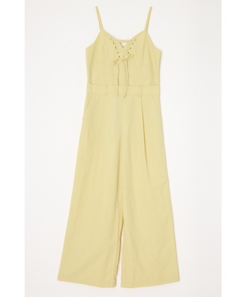 【セール】LACE UP NYLON オールインワン（つなぎ/オールインワン）｜LAGUA GEM（ラグアジェム）