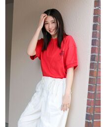 Ungrid | ロゴショートポロシャツ(ポロシャツ)