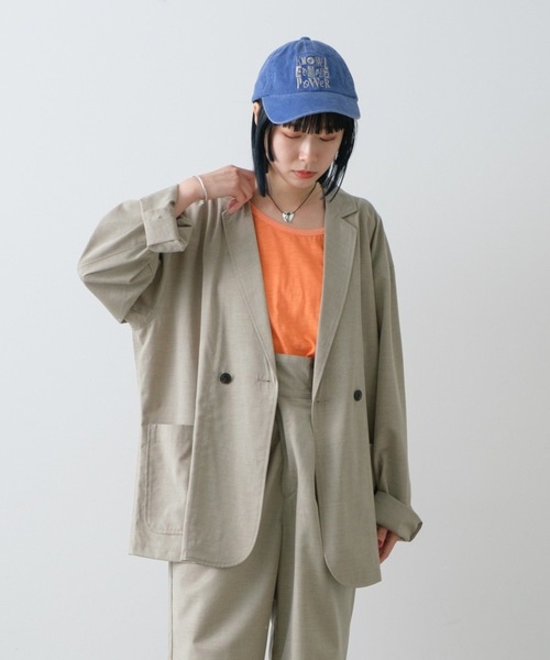 【セール】【UNISEX/SETUP対応】ダブルブレストジャケット（テーラードジャケット）｜WHIMSIC（ウィムジック）