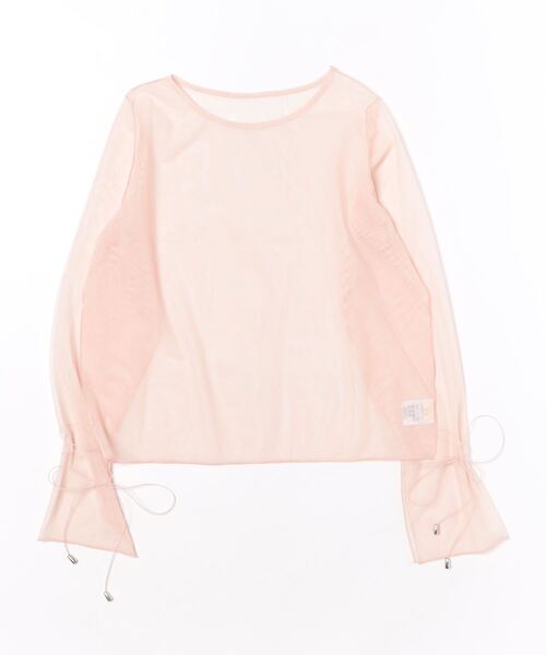 apres jour clair(アプレジュールクレア)の「【apres jour clair】スリーブデザインチュールトップス【ZOZOTOWN限定アイテム】(Tシャツ/カットソー・レディース・ブラック/ピンクベージュ/アイボリー・フリー/X-LARGE)」の11枚目の写真