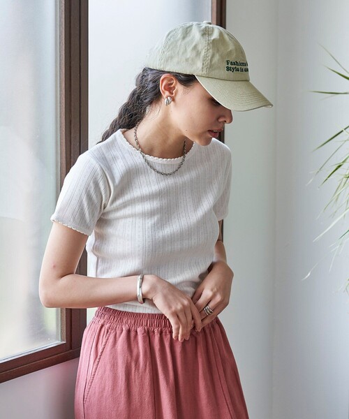 FREAK'S STORE（フリークスストア）の「針抜き ピコレース Tシャツ（T